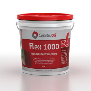 Impermeabilizante Semi-Flexível – Flex 1000 – Balde 16 kg (un) – Bi-Componente